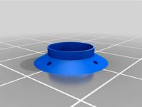 Amazon Echo screw mount base (DRAFT) by spechter