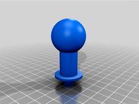 GE Microwave Door Handle by plinth