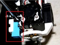 Holder for  Auto Leveling Position Sensor for Anet A8 Prusa i3 by Starwhooper