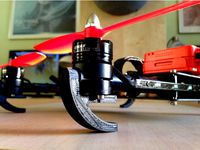 Versacopter (quadcopter) landing gear by copterella