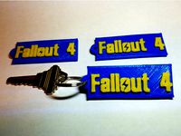 Fallout 4 key chain FOB by n9jcv