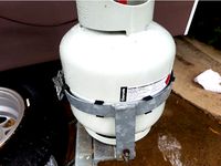 Caravan 4 kg gas bottle spacer by sharv999