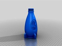 Fallout 4 Nuka Quartz Twisted Cap Bottle by BlueFenix