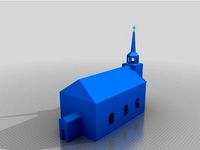Church 3d Model ww by jnastuk