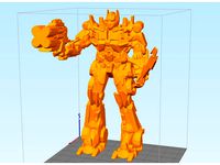 Optimus Prime with weapon by stronghero