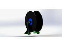 2080 Loch Ness Spool Holder - Tevo Black Widow (Tree Fiddy Edition) by Fatchance