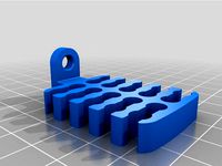 Ethernet Cable Runner - Screw Mount - 20 cables by rssalerno