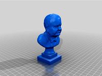 Churchill Bust by Jeremycon