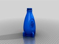 Fallout 4 Nuka Dark Twisted Cap Bottle by BlueFenix