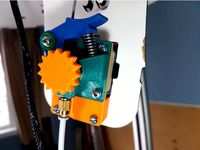 Rostock Max Extruder v2 by kitecraft