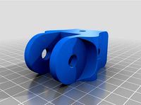 Reinforced Inline Fork Bracket for Tripteron by brazenrain