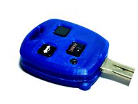 Thickened Toyota/Lexus 3 Button Remote Key Case/Shell by polysquare