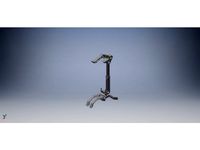 The Hydraulic Headphone Holder  by Wilkoski13