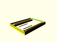 FatKame for bigger battery, with flat top with holes for pin-through insertion of NodeMCU by matn1