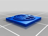 Alessandria Calcio Logo Keychain by axelsykes