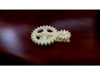 SIMPLE TO PRINT: Sample Gear Ratio 2:1 Example by frankkevinwalsh