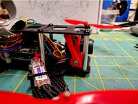 FPV Camera Mount for QAV210 / H210 Quadcopter by pefozzy