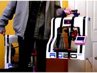 Robo 3D Modular Spooltop Support With GO Kit by supinemonkey