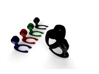 Magnetic dock for Oculus Touch controllers by michi2112