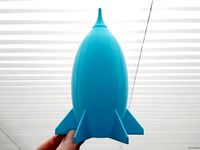 Tom's Simple Chunky Rocket (for vase/spiralized mode) V1+V2 by tomulinek