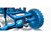 scx10 trailer hitch by DCHCUSTOMS