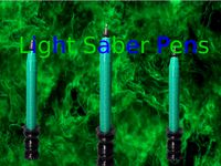 Light Saber Pens by Modeler139