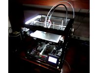 2020 LED Lighting Mount - HyperCube CoreXY by henryarnold