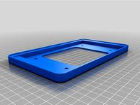 Raspberry pi 7 inch screen case (remastered) by Piper3D