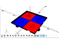 Lego Chess /   Draught board V001 by KySyth