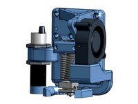 Prusa i3/Hesine M505 (Anet A8 compatible) x Carriage for E3Dv6 (Bowden) by Jubaleth
