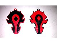 WoW Horde Keychain by dariopasta