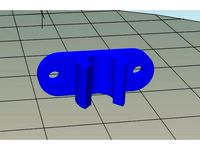 Parametric Cable or Pipe Fastener by piodoi