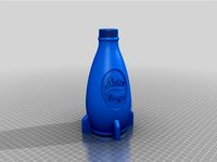 Fallout 4 Nuka Orange Twisted Cap Bottle by BlueFenix