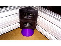 1" 10S Tslot adjustable foot by BioLumo