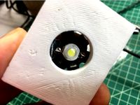 1 watt Star LED Holder by techyg