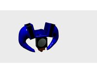 tevo tarantula x carriage dual 40mm fan prototype. by Plasticore
