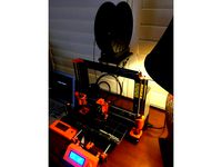 Prusa i3 MKII Spool Coaster Tray by k4en