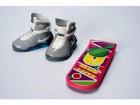 Back to the future Nike Sneakers Air MAG & HOVER BOARD made by ATOM 3D printer by layerone