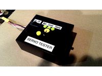 Servo Tester Case by MakerDan55