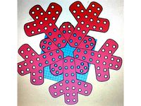 Pixel Snowflake 2 by czajkaej