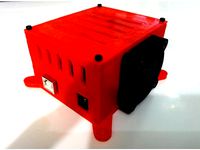 Enclosure for Arduino Uno and CNC Shield by ggoss