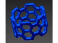 Honeycomb ring size 52 by LaurensVDV