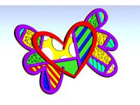 Romero Britto_Pop Art _brazilian Artist by William_Additive