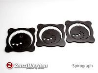 YACS Yet Another CNC-cut Spirograph cnc/laser by ZenziWerken