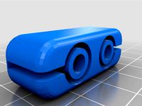 Wanhao DI3 2.1 Y-Axis Belt clip by ianolo80