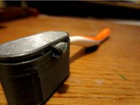 Toothbrush Case (Living Hinge Example) by Pentland_Designs