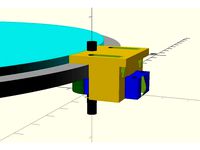 Geeetech G2S Heated Bed Borosilicate Glass Clamp by wcrisafu