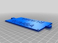 Rumba Mount and 80mm Fan Mount to suit by 3dprintsolutions