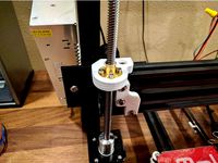 MakerFarm Pegasus Lead Screw Mounts by StokedGiraffe