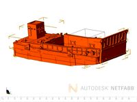 Landing Craft for 1-16 Tanks RC function by vandborg